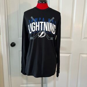 NHL Tampa Bay Lightning Long Sleeve T Shirt Womens Medium